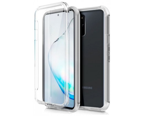 Funda COOL Silicona 3D para Samsung N770 Galaxy Note 10 Lite (Transparente Frontal + Trasera)