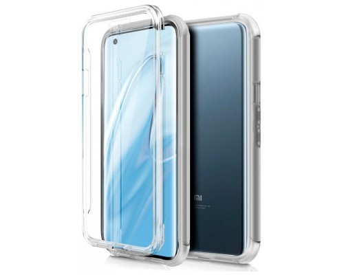 Funda COOL Silicona 3D para Xiaomi Mi 10 / Mi 10 Pro (Transparente Frontal + Trasera)