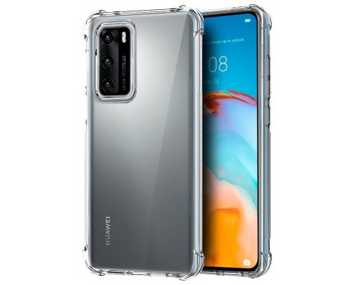 Carcasa COOL para Huawei P40 AntiShock Transparente