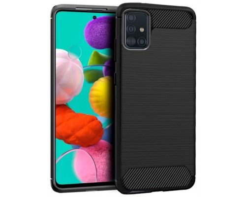 Carcasa COOL para Samsung A515 Galaxy A51 Carbón Negro