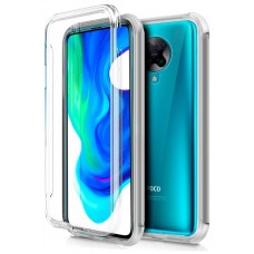 Funda COOL Silicona 3D para Xiaomi Pocophone F2 Pro (Transparente Frontal + Trasera)