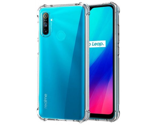 Carcasa COOL para Realme C3 AntiShock Transparente
