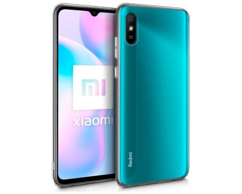 Funda COOL Silicona para Xiaomi Redmi 9A / 9AT (Transparente)