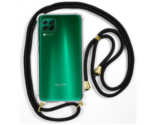 Carcasa COOL para Huawei P40 Lite Cordón Negro