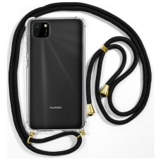 Carcasa COOL para Huawei Y5p Cordón Negro