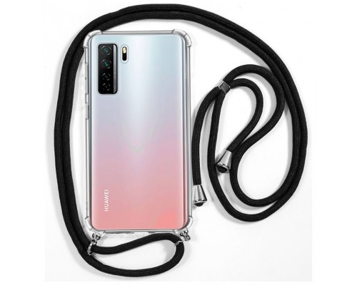 Carcasa COOL para Huawei P40 Lite 5G Cordón Negro