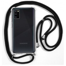 Carcasa COOL para Samsung A415 Galaxy A41 Cordón Negro