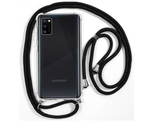 Carcasa COOL para Samsung A415 Galaxy A41 Cordón Negro