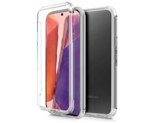 Funda COOL Silicona 3D para Samsung N980 Galaxy Note 20 (Transparente Frontal + Trasera)