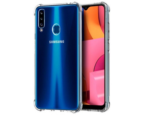 Carcasa COOL para Samsung A207 Galaxy A20s AntiShock Transparente