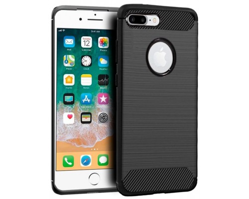 Carcasa COOL para iPhone 7 Plus / IPhone 8 Plus Carbón Negro