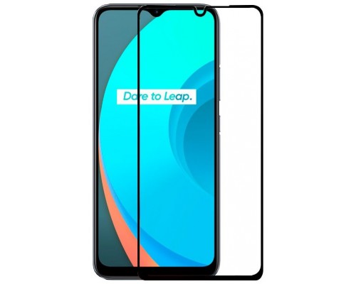 Protector Pantalla Cristal Templado COOL para Realme C11 (FULL 3D Negro)