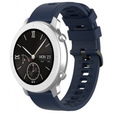 Correa Universal 22mm Amazfit GTR / Stratos / Huawei / Samsung / COOL Goma Azul