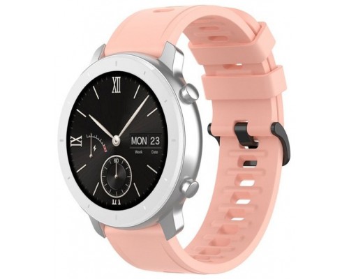 Correa Universal 22mm Amazfit GTR / Stratos / Huawei / Samsung / COOL Goma Rosa