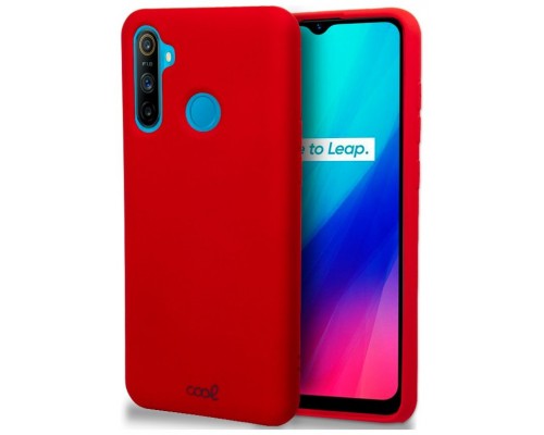 Carcasa COOL para Realme C3 Cover Rojo
