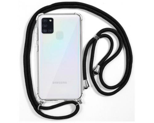 Carcasa COOL para Samsung A217 Galaxy A21s Cordón Negro