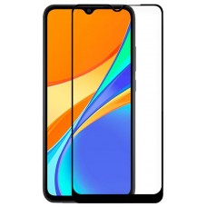 Protector Pantalla Cristal Templado COOL para Xiaomi Redmi 9C / 10A / A1 / A1 Plus / ZTE (FULL 3D Negro)