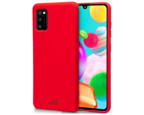 Carcasa COOL para Samsung A415 Galaxy A41 Cover Rojo