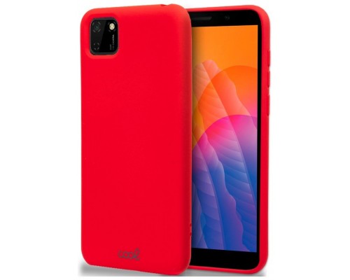 Carcasa COOL para Huawei Y5p Cover Rojo