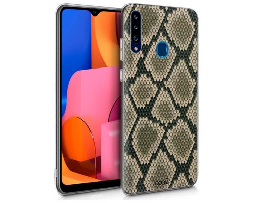 Carcasa COOL para Samsung A207 Galaxy A20s Dibujos Serpiente