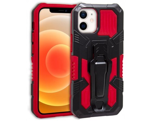 Carcasa COOL para iPhone 12 mini Hard Clip Rojo