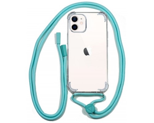 Carcasa COOL para iPhone 12 mini Cordón Celeste