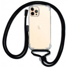 Carcasa COOL para iPhone 12 Pro Max Cordón Negro