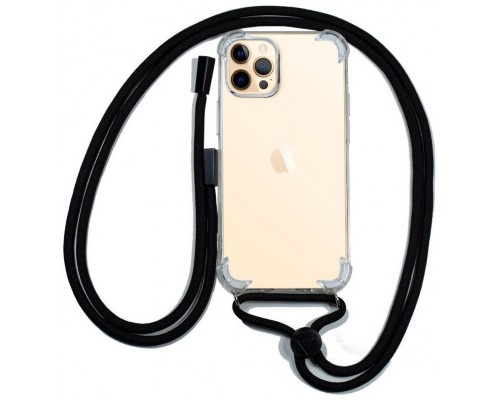 Carcasa COOL para iPhone 12 Pro Max Cordón Negro