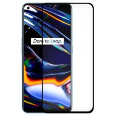 Protector Pantalla Cristal Templado COOL para Realme 7 Pro (FULL 3D Negro)