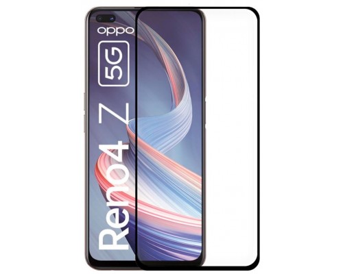 Protector Pantalla Cristal Templado COOL para Oppo Reno 4Z 5G (FULL 3D Negro)