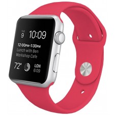 Correa COOL para Apple Watch Series 1 / 2 / 3 / 4 / 5 / 6 / 7 / 8 / 9 / SE (38 / 40 / 41 mm) Goma Rosa