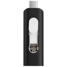 Pen Drive USB x32 GB COOL (3 en 1) Lightning / Tipo-C / USB Negro