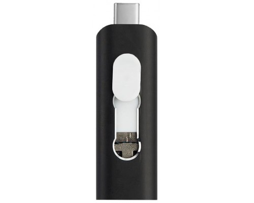 Pen Drive USB x32 GB COOL (3 en 1) Lightning / Tipo-C / USB Negro