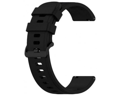 Correa Universal 22mm Amazfit GTR / Stratos / Huawei / Samsung / COOL Goma Negro