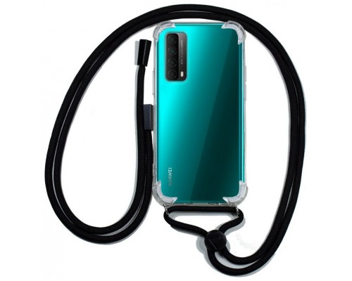 Carcasa COOL para Huawei P Smart 2021 Cordón Negro