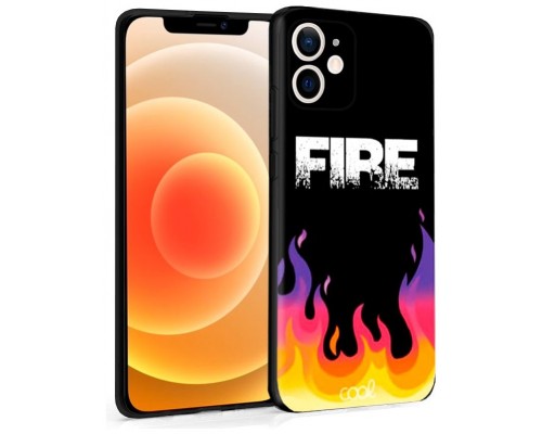 Carcasa COOL para iPhone 12 mini Dibujos Fire