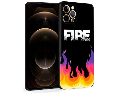 Carcasa COOL para iPhone 12 Pro Max Dibujos Fire