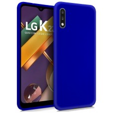 Funda COOL Silicona para LG K22 (Azul)