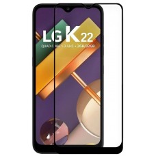 Protector Pantalla Cristal Templado COOL para LG K22 (FULL 3D Negro)