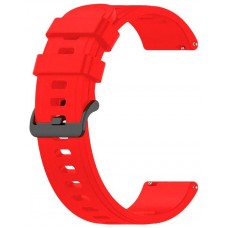 Correa Universal 22mm Amazfit GTR / Stratos / Huawei / Samsung / COOL Goma Rojo