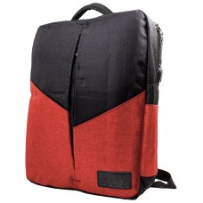 Mochila Ordenador Portátil 15-16 Pulg COOL Portland Negro-Rojo