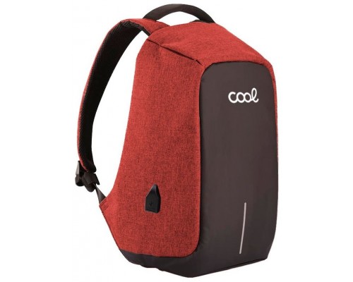 Mochila Ordenador Portátil 15-16 Pulg COOL Memphis Negro-Rojo