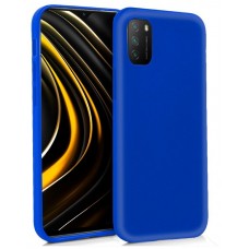 Funda COOL Silicona para Xiaomi Pocophone M3 / Redmi 9T (Azul)