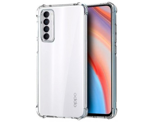 Carcasa COOL para Oppo Reno 4 Pro AntiShock Transparente