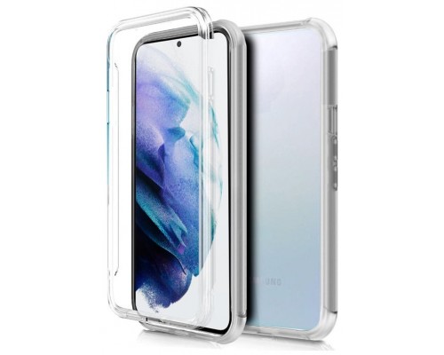 Funda COOL Silicona 3D para Samsung G996 Galaxy S21 Plus (Transparente Frontal + Trasera)