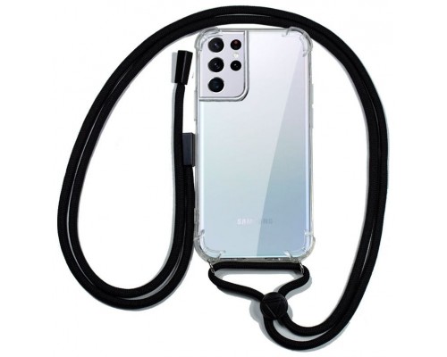 Carcasa COOL para Samsung G998 Galaxy S21 Ultra Cordón Negro