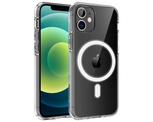 Carcasa COOL para iPhone 12 / 12 Pro Magnética Transparente