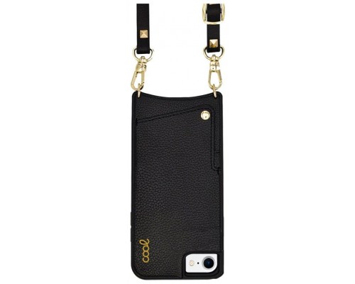 Carcasa COOL para iPhone 7 / 8 / SE (2020) / SE (2022) Correa Pop-Rock Negro