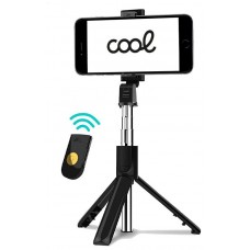 Soporte Trípode Extensible Universal COOL + Mando Selfie Bluetooth