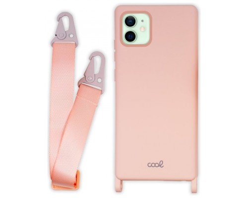 Carcasa COOL para iPhone 12 / 12 Pro Cinta Rosa
